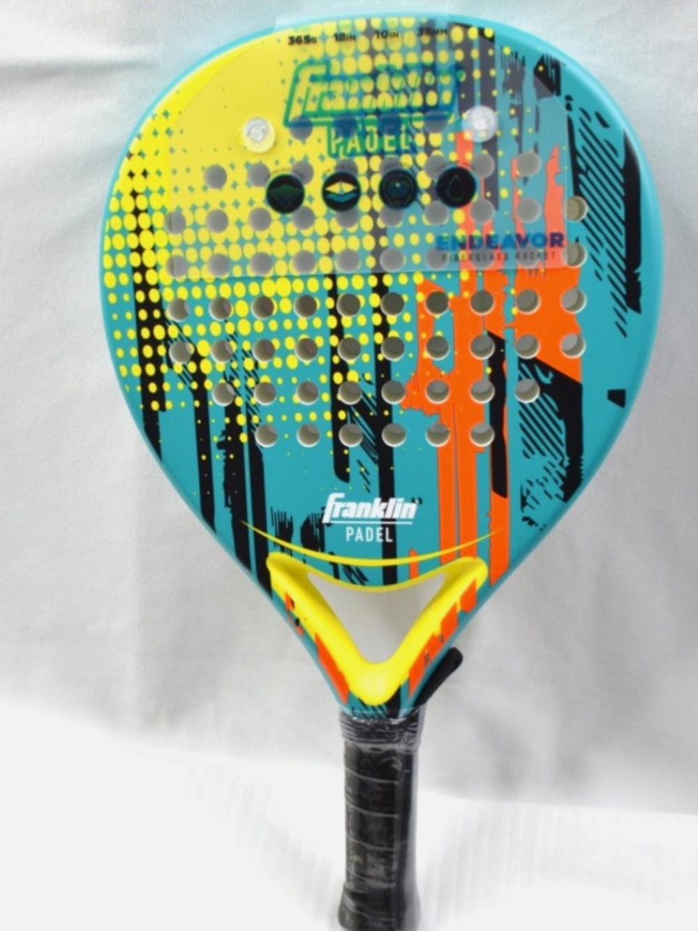 Franklin Sports Padel Rackets - Aurora + Endeavor Padel Paddles with Foam